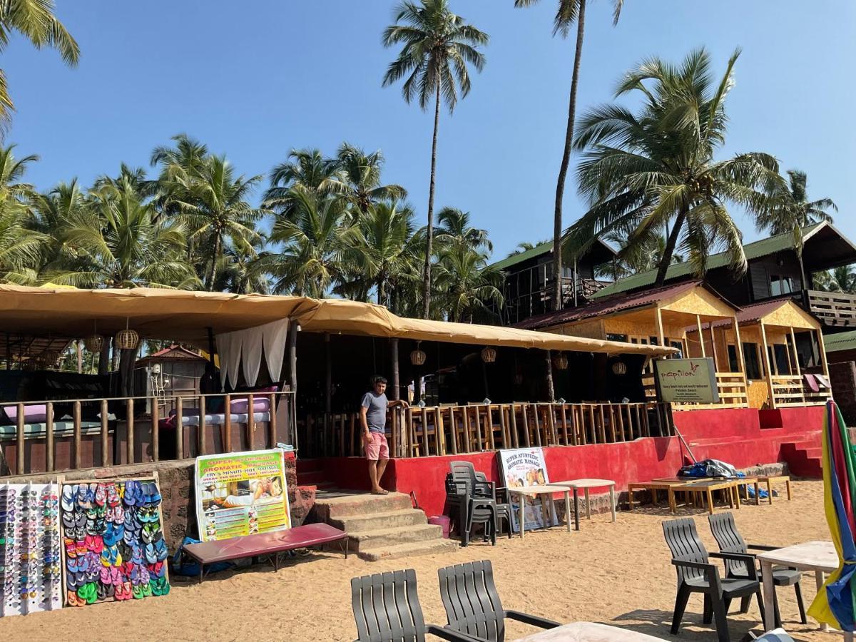 Hotel Papillon Beach Huts Palolem Exteriér fotografie